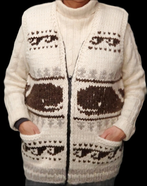 01 Cowichan vest whale design c40