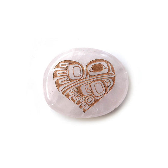 Spirit Stone Hummingbird Heart