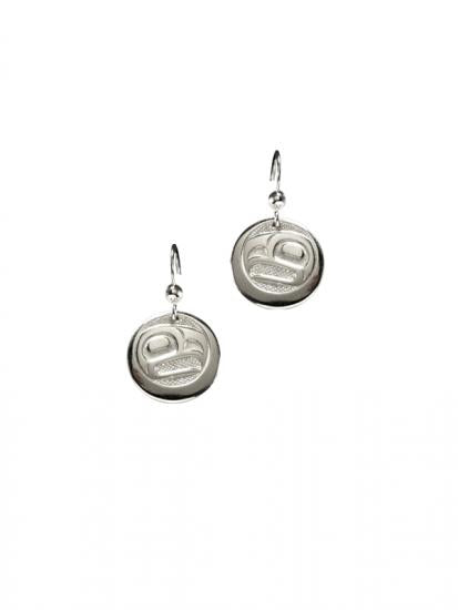 Eagle Sun Round Earrings