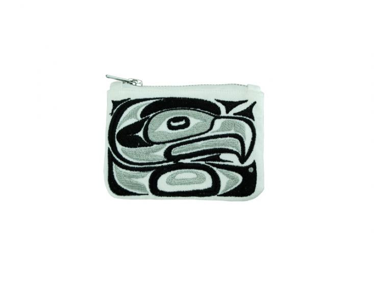Eagle Embroidered Coin Purse