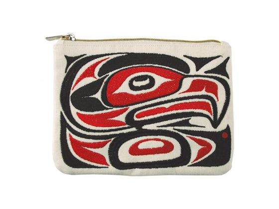 Eagle Embroidered Pouch
