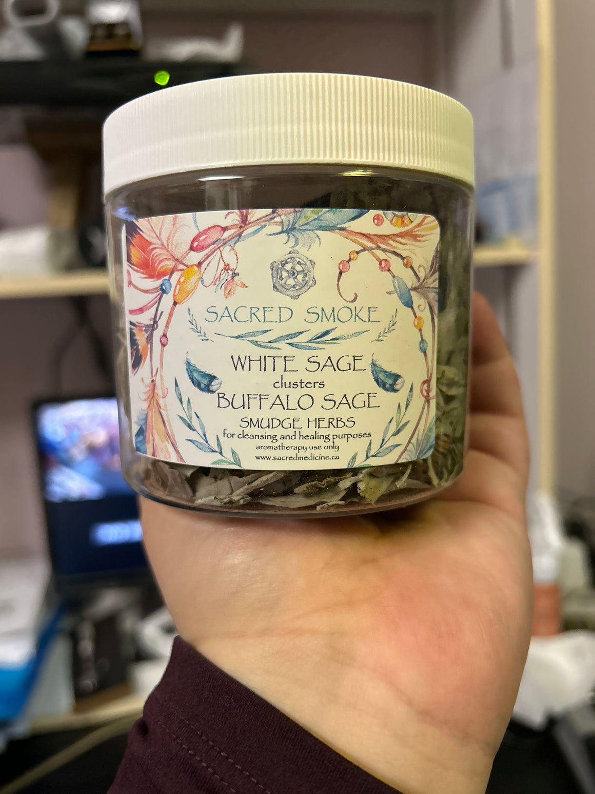 White Sage With Abalone Shell 2oz