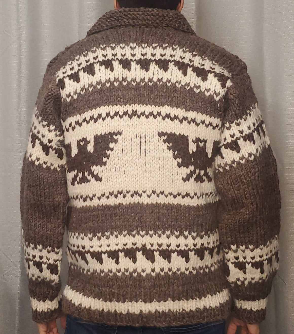 Cowichan sweater eagle -chest 42
