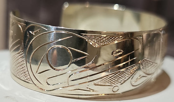 Otter Silver Kids Bracelet by Graham Henry