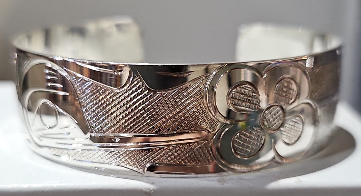 Hummingbird Silver Bracelet by Graham Henry