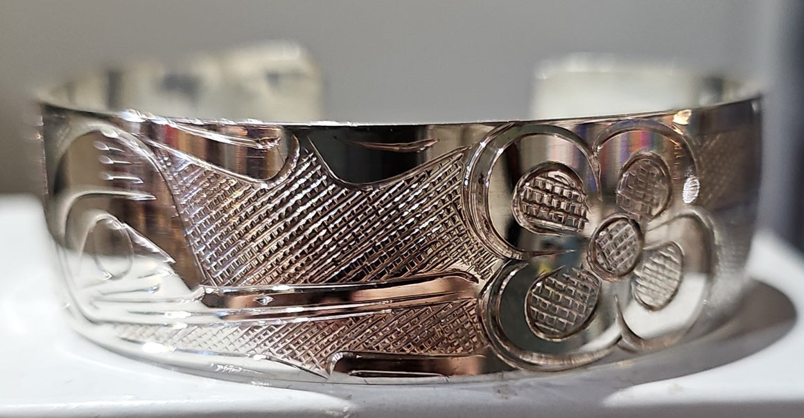 Hummingbird Silver Bracelet by Graham Henry