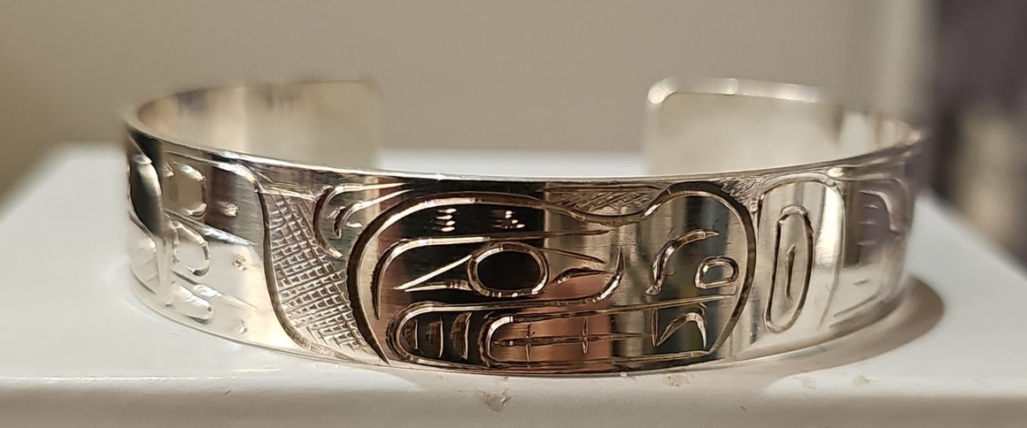 Wolf Silver Bracelet