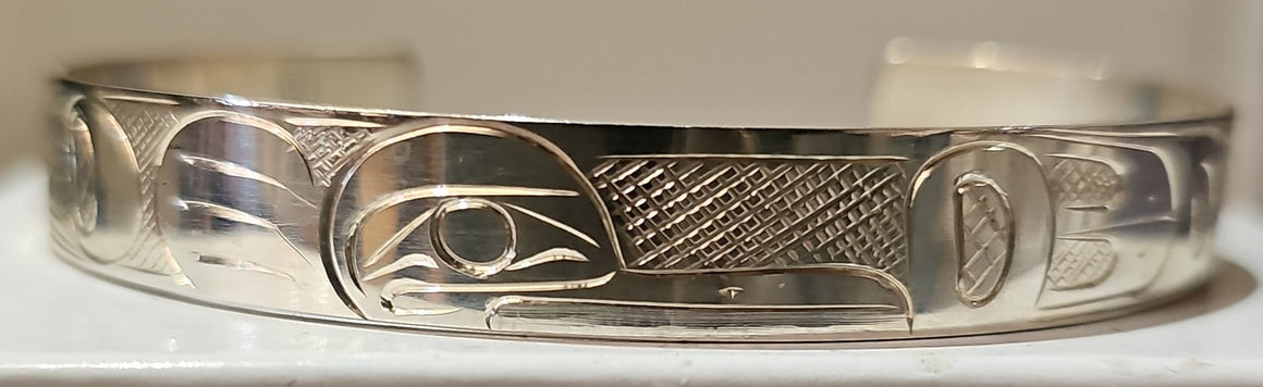 Raven Silver Bracelet