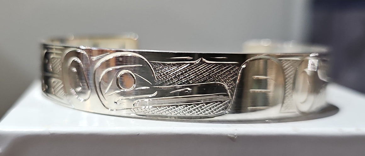 Raven Silver Bracelet