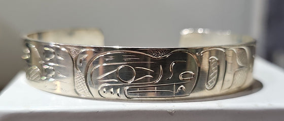 Wolf Silver Bracelet