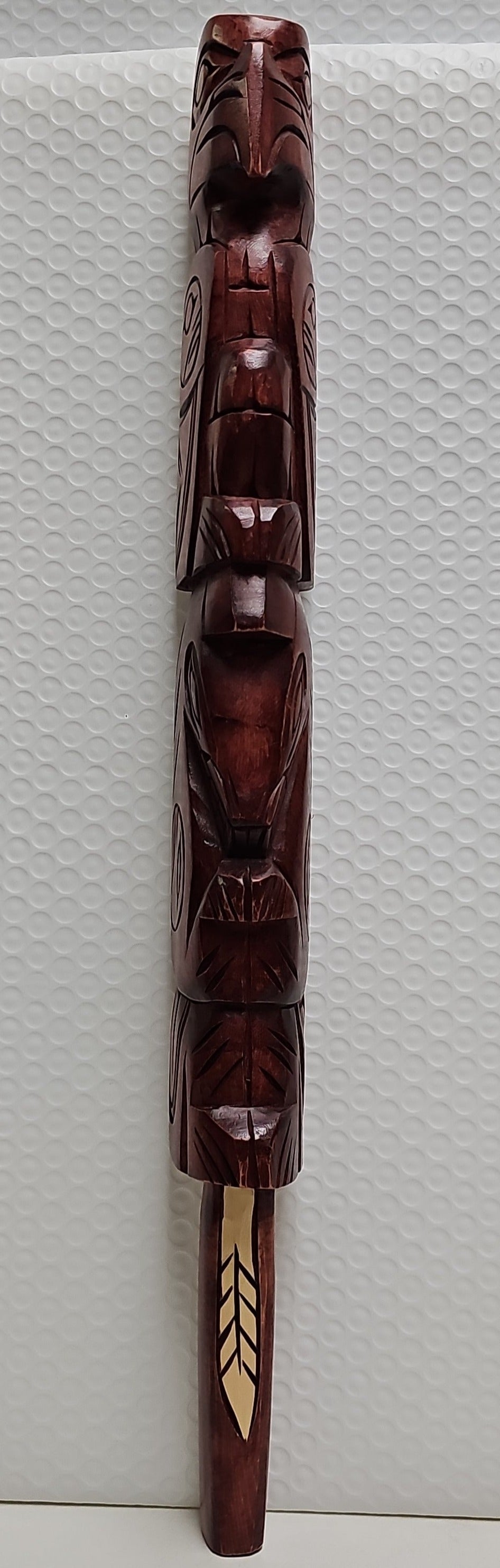 Eagle & Wolf Talking Stick