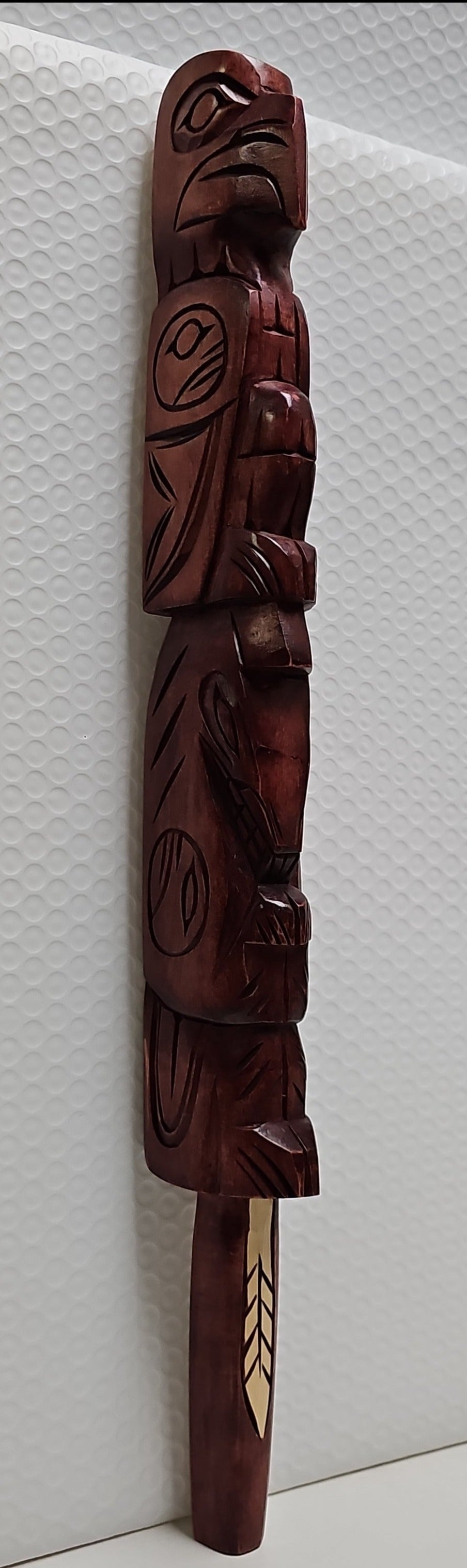 Eagle & Wolf Talking Stick