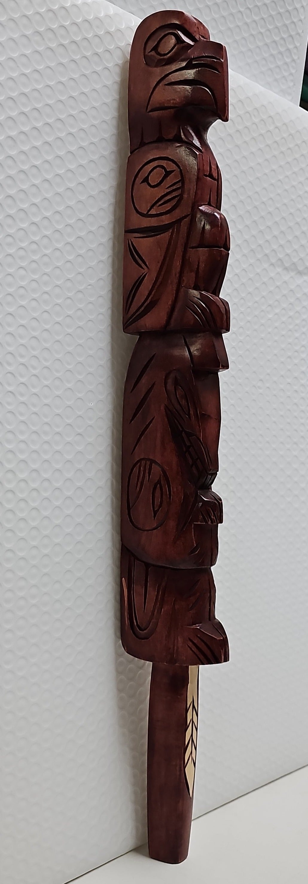 Eagle & Wolf Talking Stick