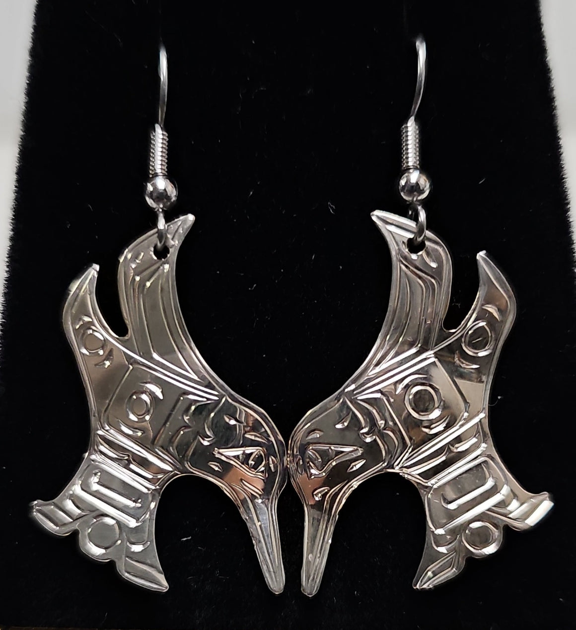 Hummingbird Cut Out Earrings