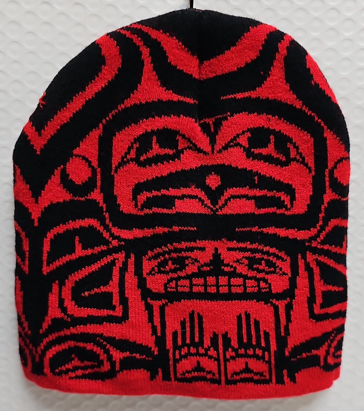 Long House Red/Black Toque