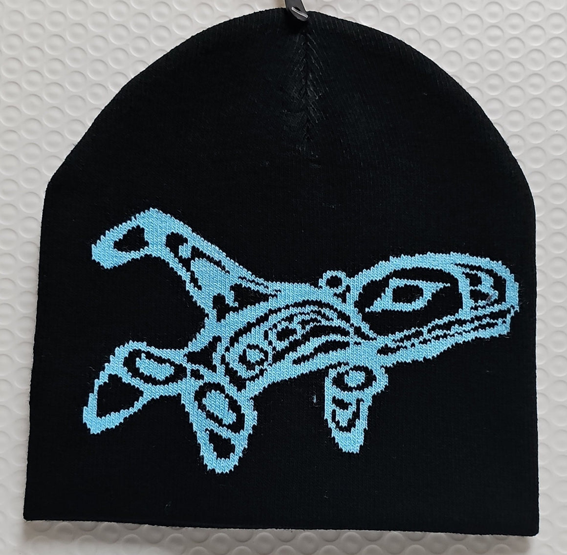 Orca Black & Baby Blue Toque