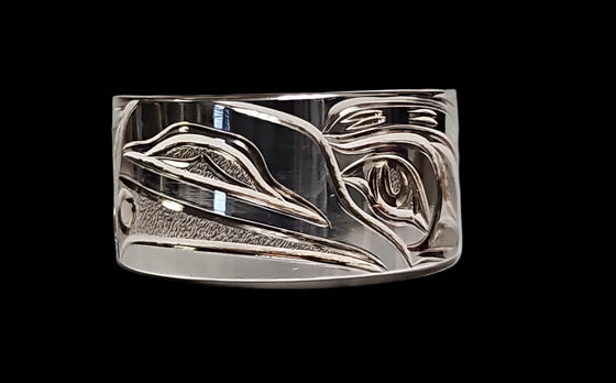 Silver Raven Ring