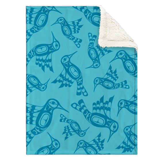 Hummingbird Baby Blanket