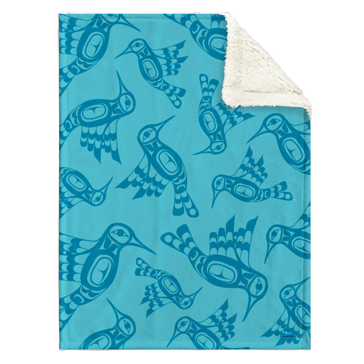 Hummingbird Baby Blanket