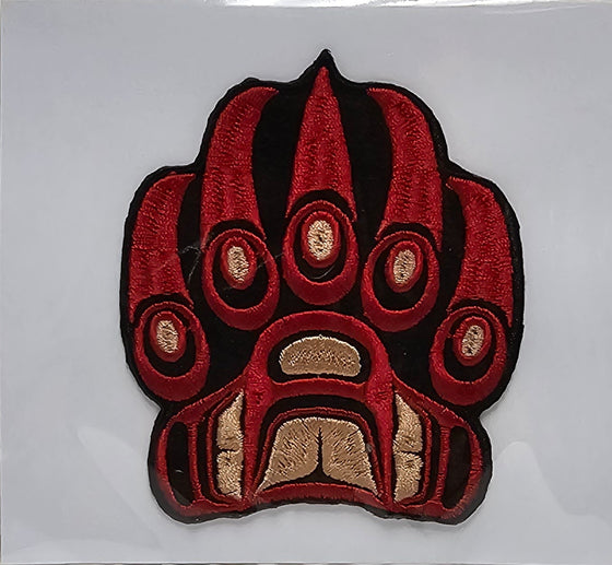 FP Bear Paw 3" Embroidery Patch