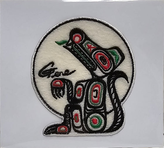 GW Wolf 3" Embroidery Patch