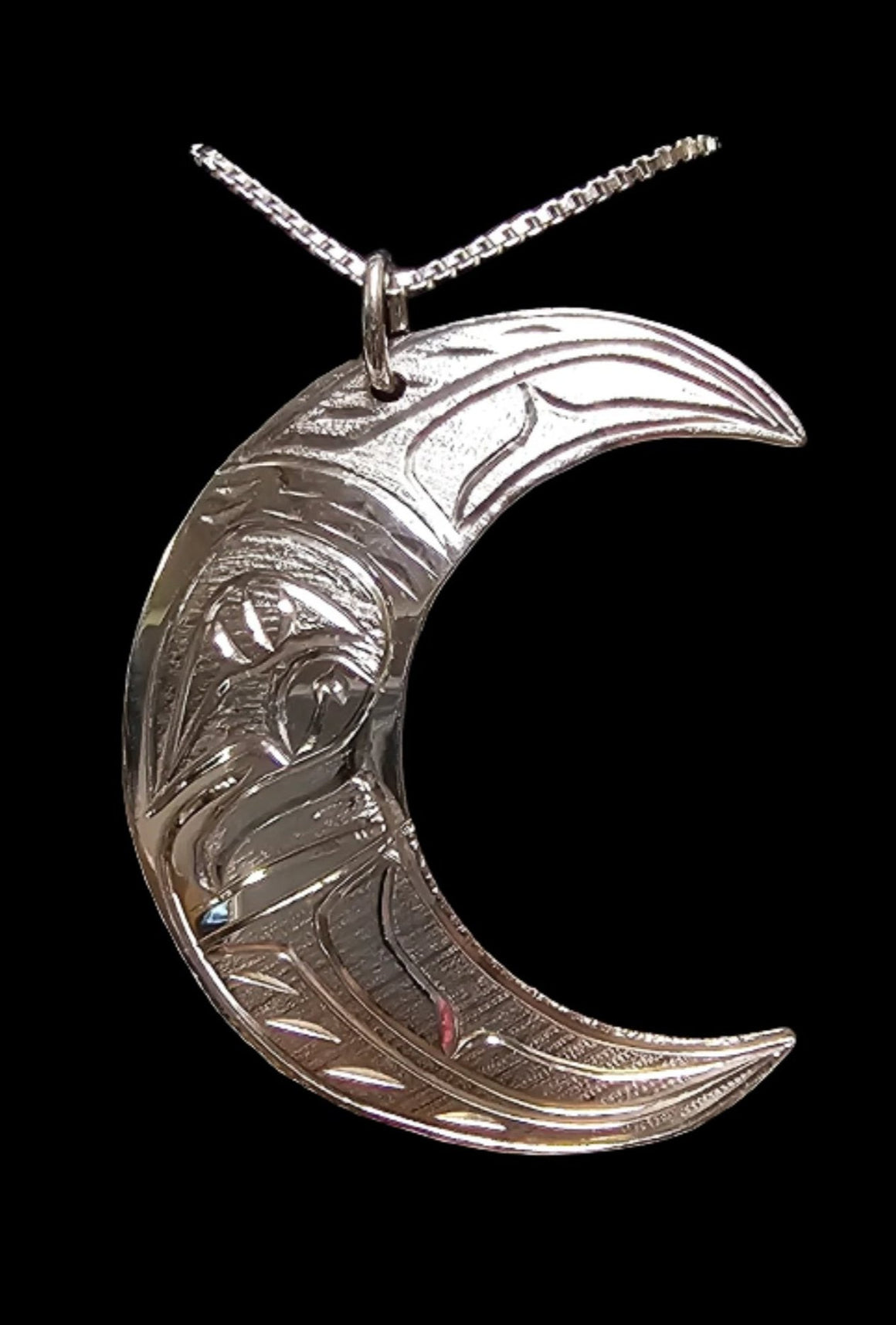 Moon Pendant by Vincent Henson