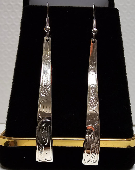 2" Eagle Large Stick Earrings by Graham Henry