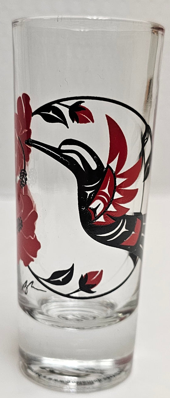 Hummingbird Shooter Glass