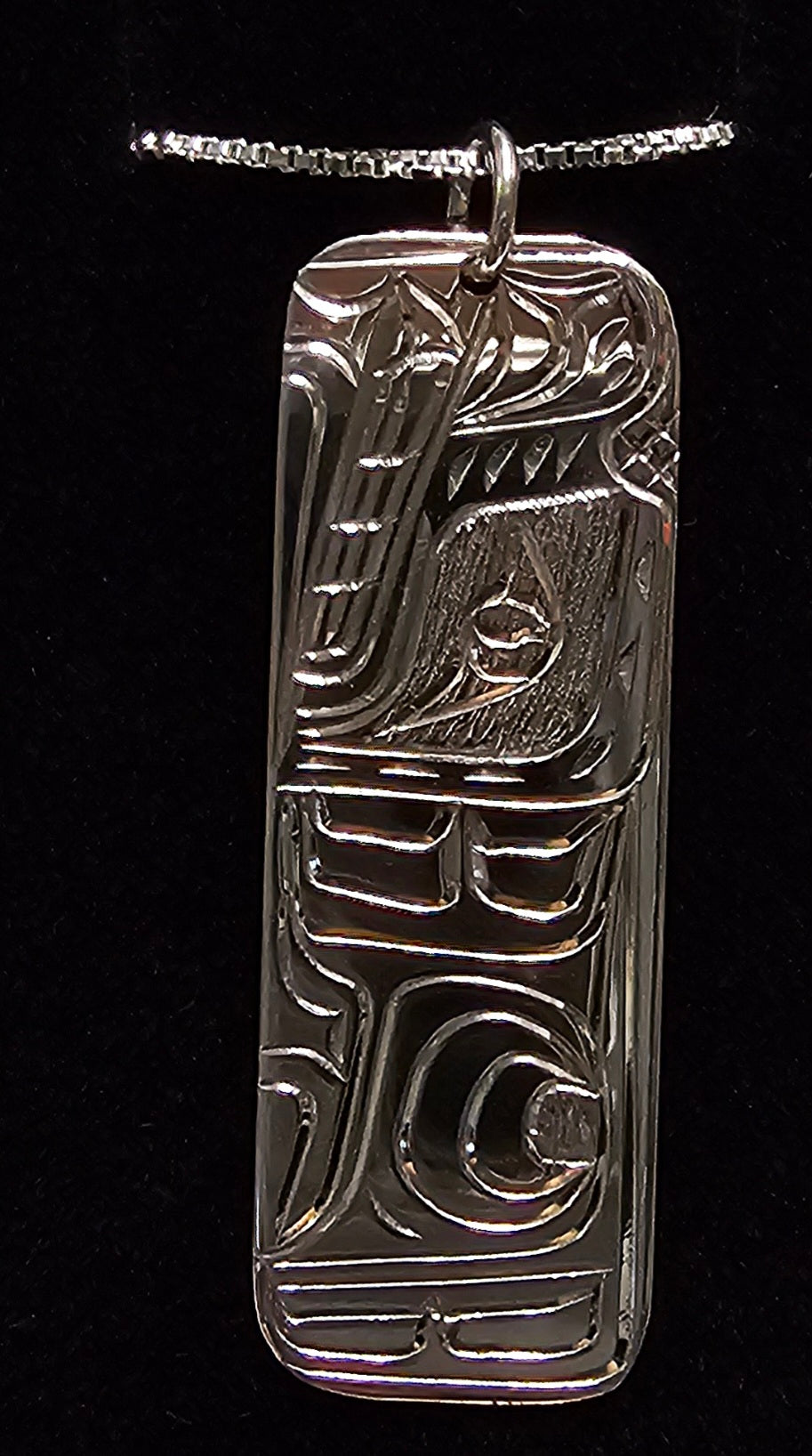 Rectangular Pendant Bear