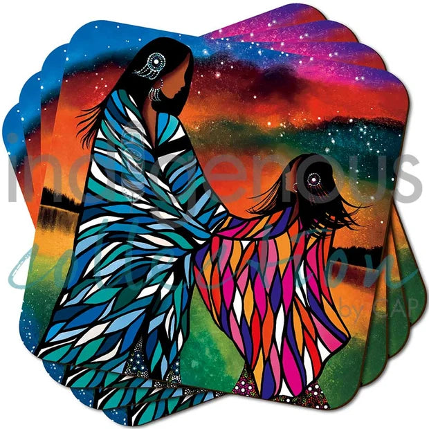 Mother & Daughter Coasters
