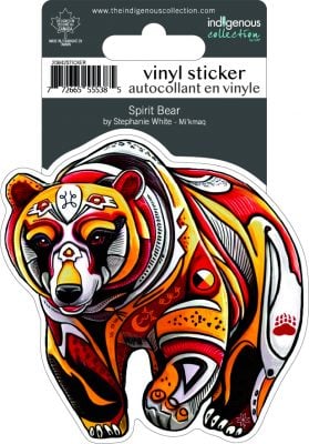 Spirit Bear Vinyl Sticker