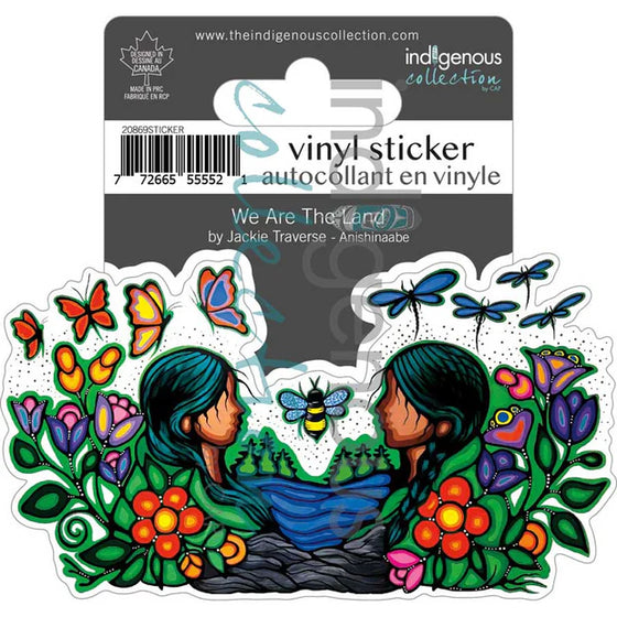 We Are The Land Vinyl Sticker