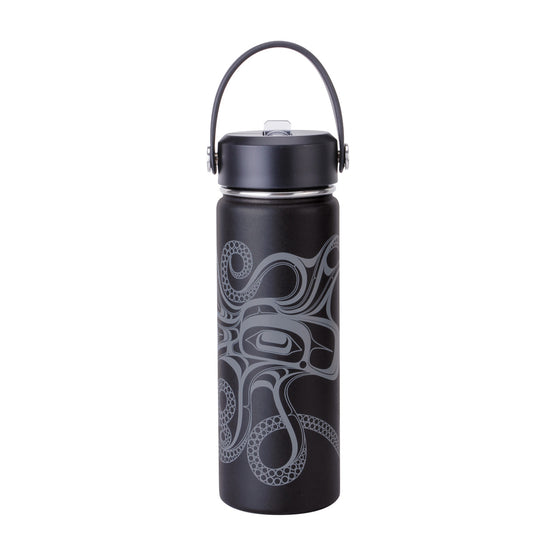 21 oz Insulated Water Bottle - Octopus