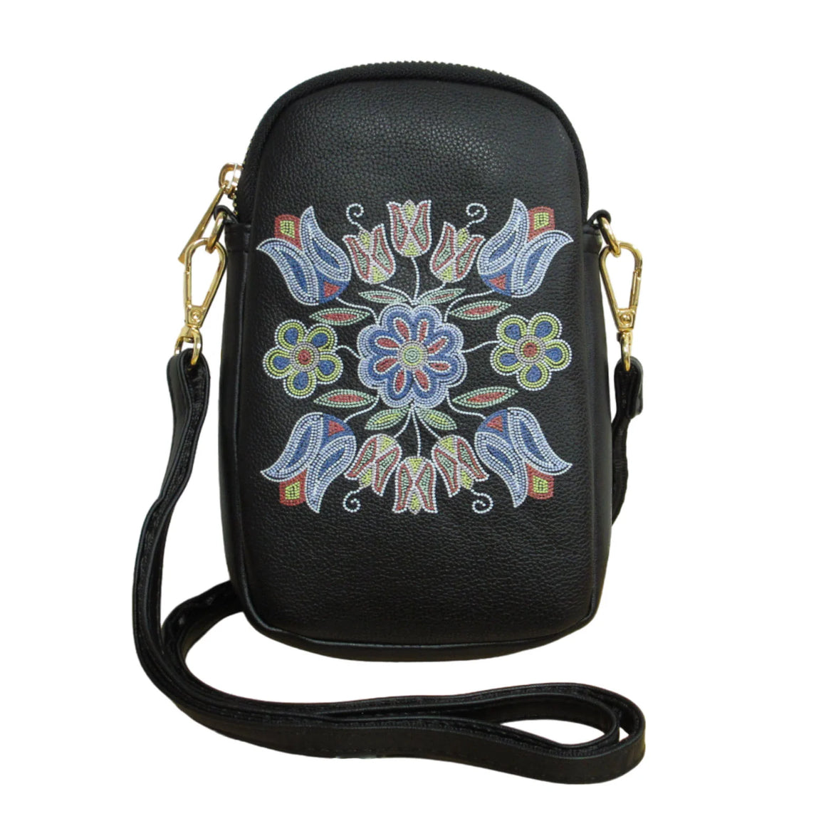Silver Threads Phone Bag