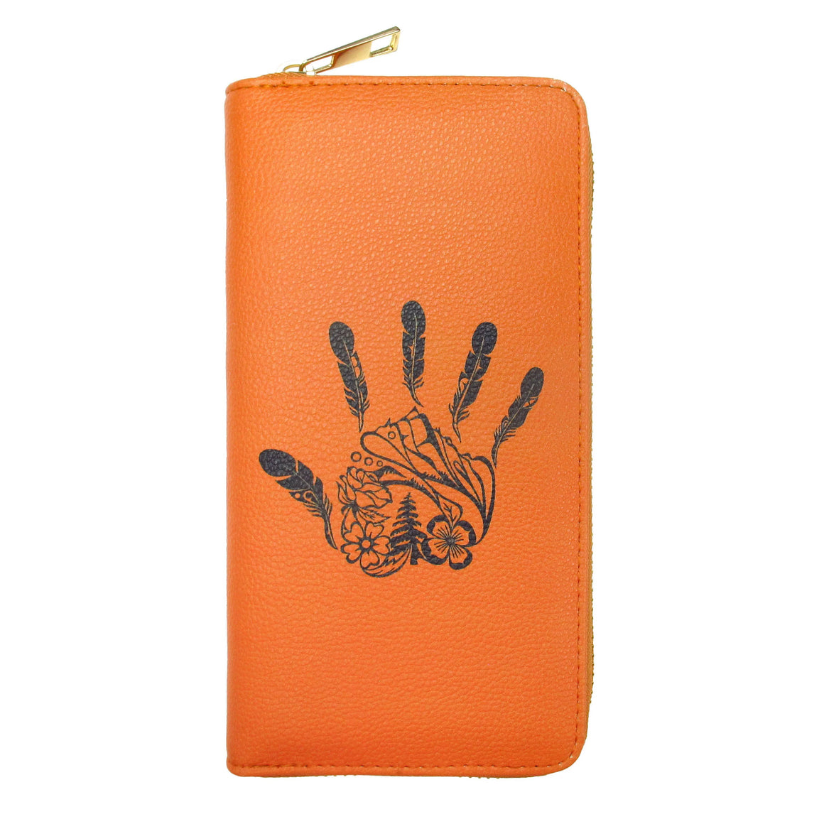 Gitxsan Hand Zip-Around Wallet