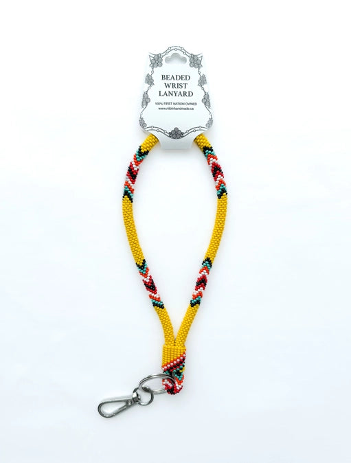Beaded Wrist Lanyard 7”