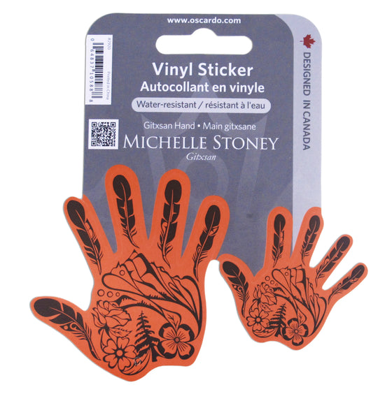 Gitxsan Hand Vinyl Sticker