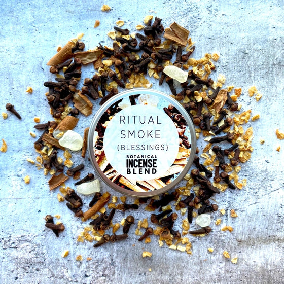 Ritual Smoke: Blessings Natural Botanical Herbal Incense