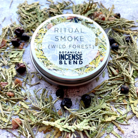 Ritual Smoke: Wild Forest Natural Botanical Herbal Incense