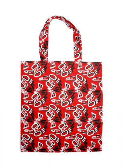 Karen Francis Raven Cotton Shopping Bag