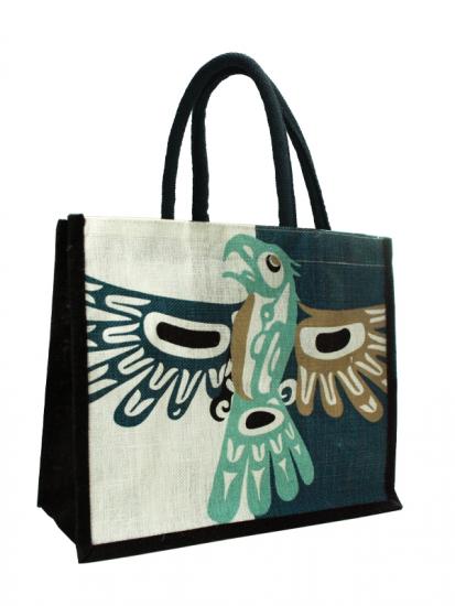 Bill Helin Eagle Jute Bag