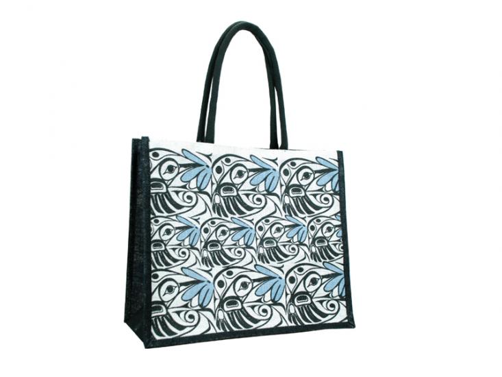 Bill Helin Hummingbird Jute Bag
