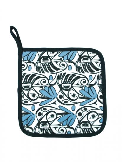 Hummingbird Potholder