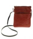 Embossed Leather Solo Bag Bear Box design (Deerskin)