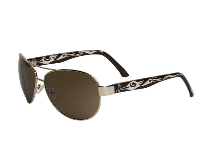 Aviator Sunglasses with Heron design by Corrine Hunt