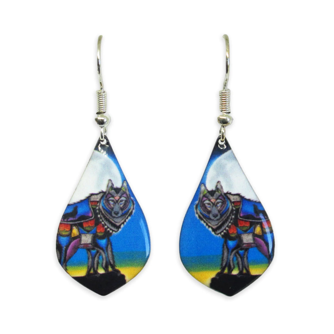 Wolf Earrings