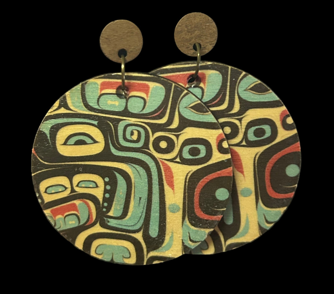 Wood Earrings