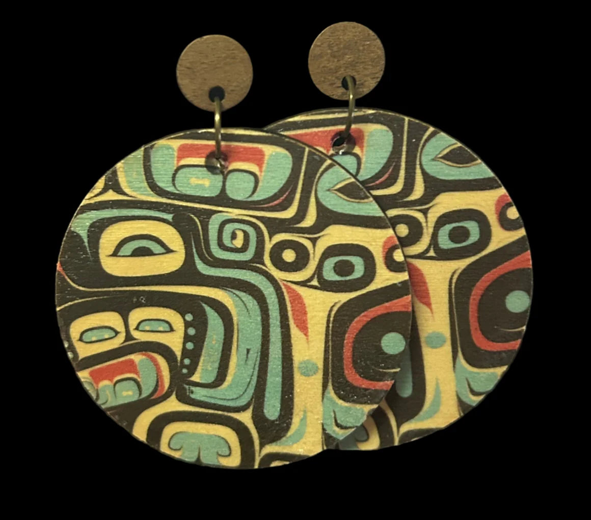 Wood Earrings