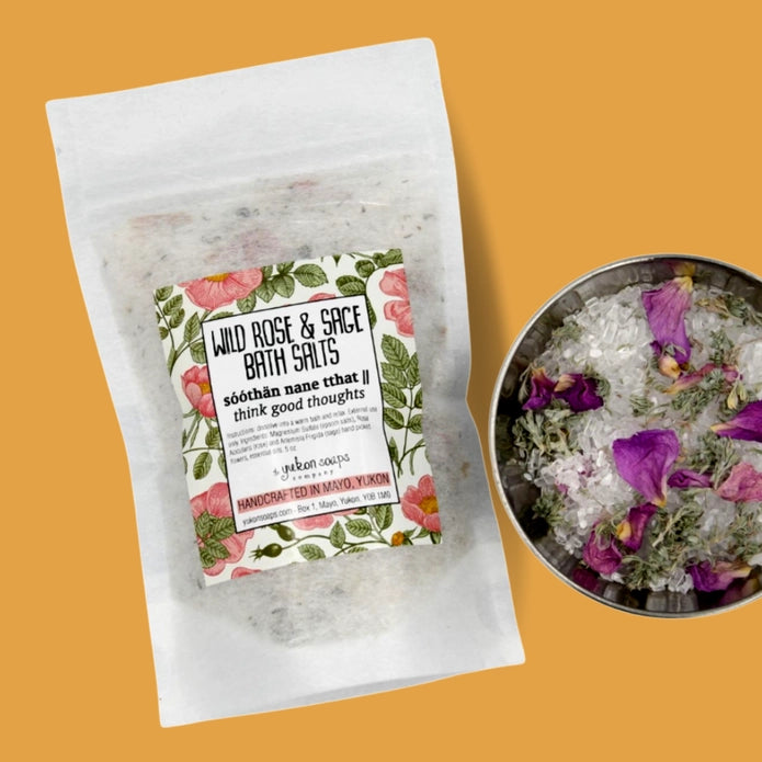 Wild Rose & Sage Bath Salts