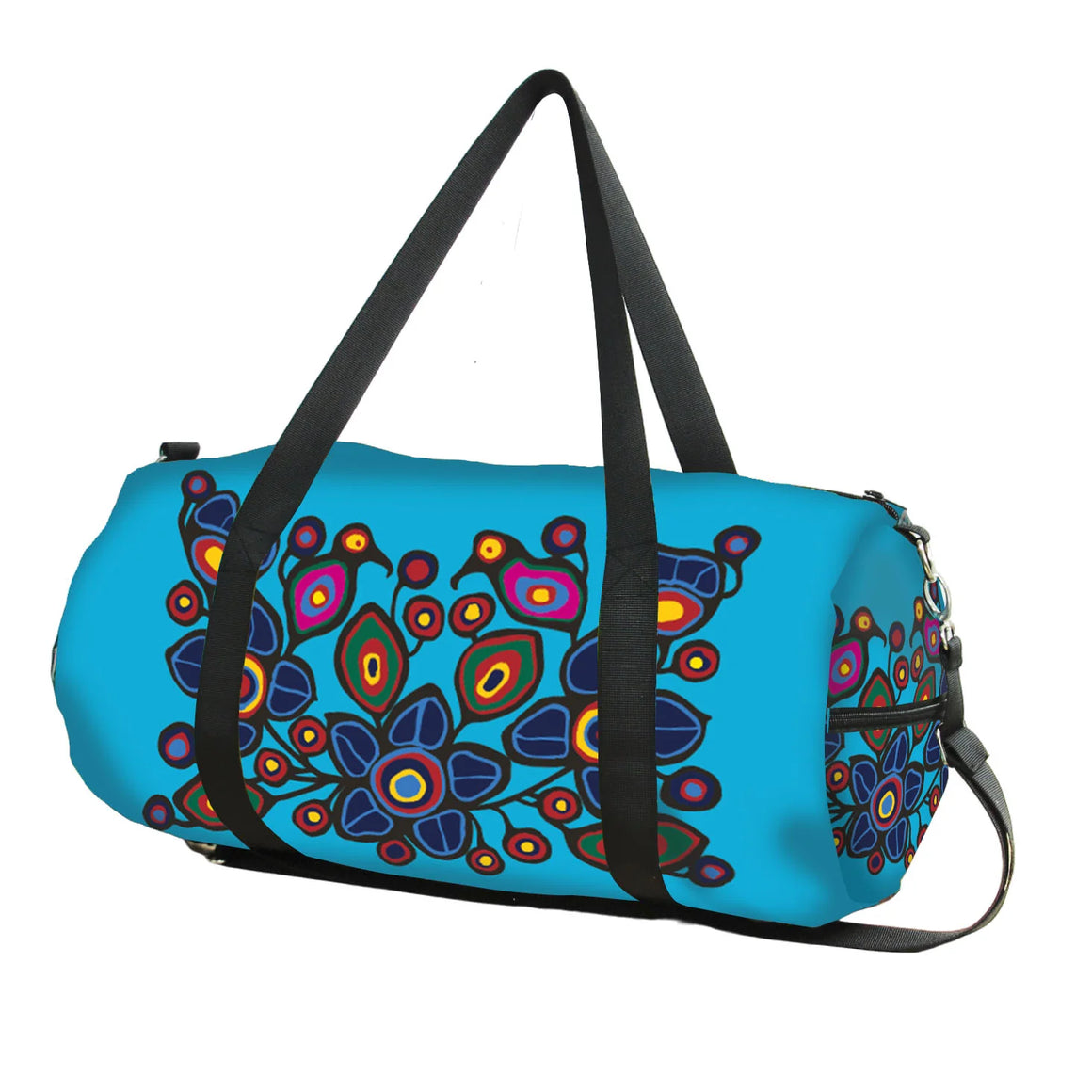 Flowers & Birds Packable Travel Bag